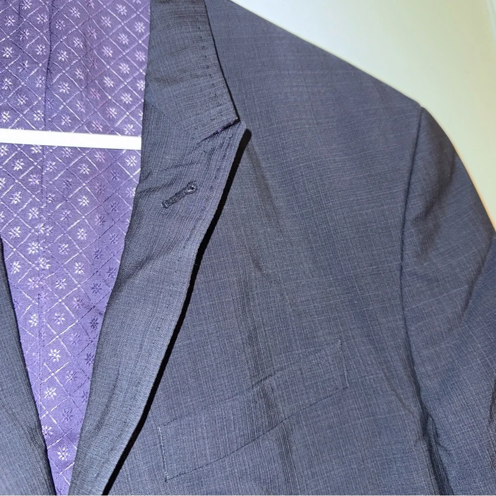 Ted Baker London Endurance Navy  Blazer with Lavender Lining